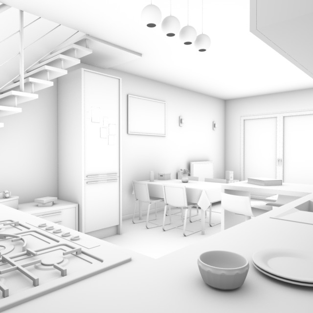 Maquette intérieure